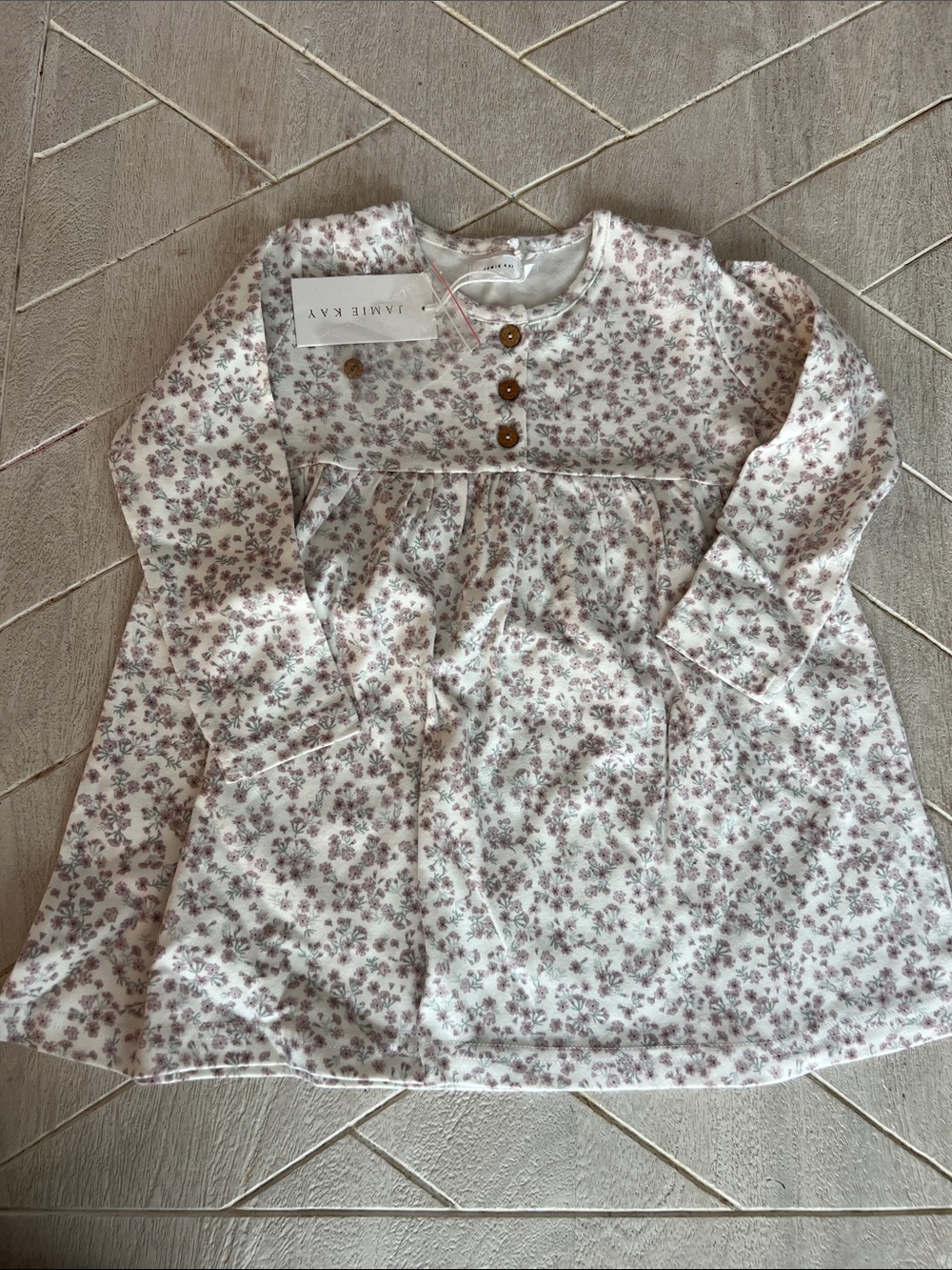 NWT Jamie Kay posy floral long sleeve dress 3Y